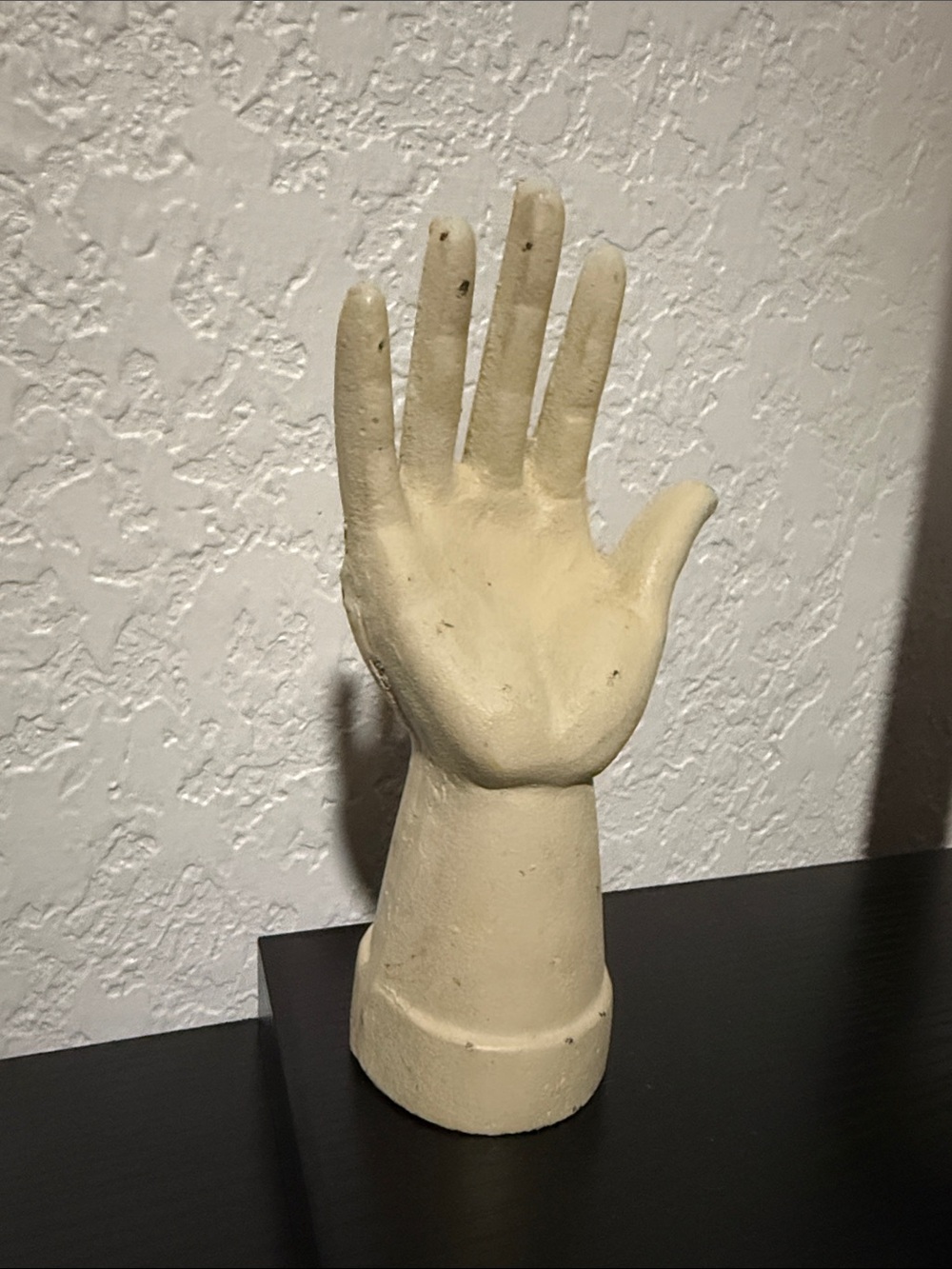 Cast Iron Decorative Hand Mold Sculpture